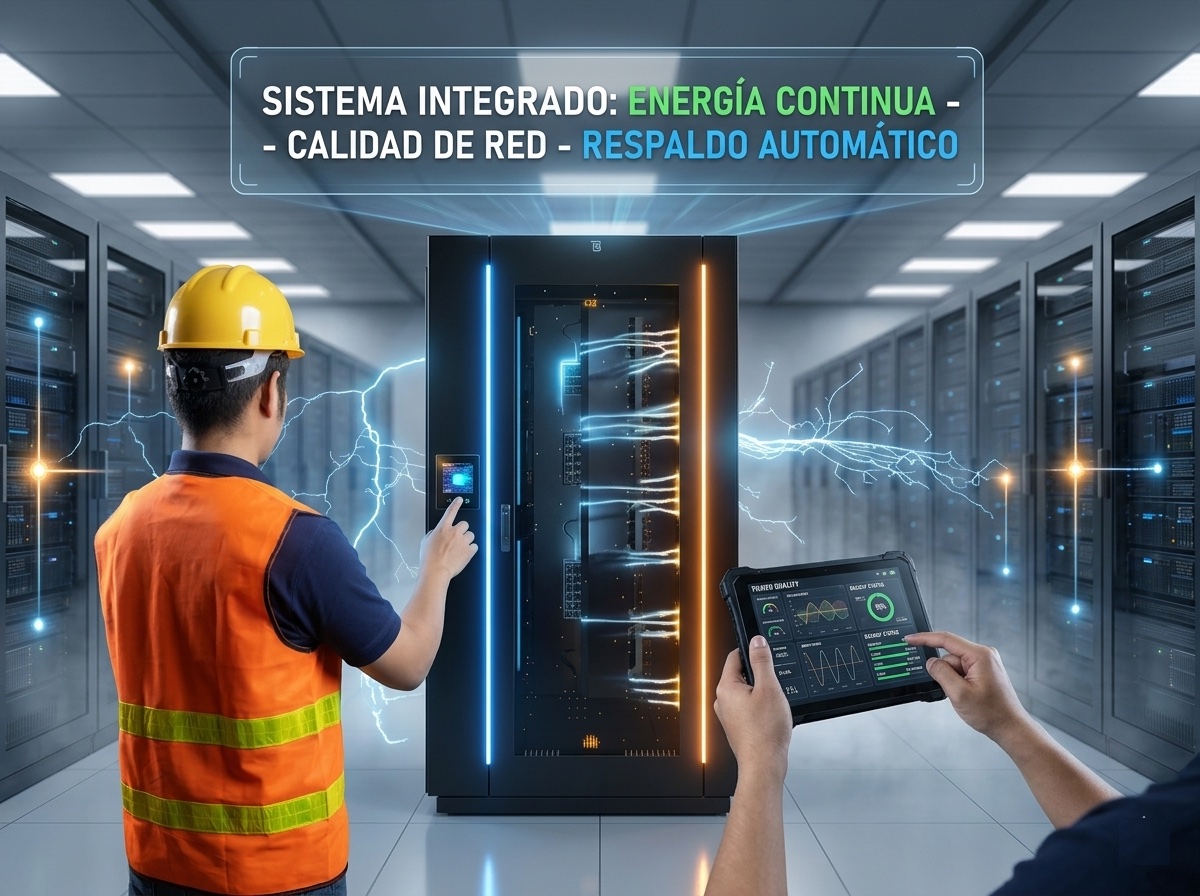Instalación de sistema STATCOM por SICE S.A.S en planta industrial, Cali Colombia