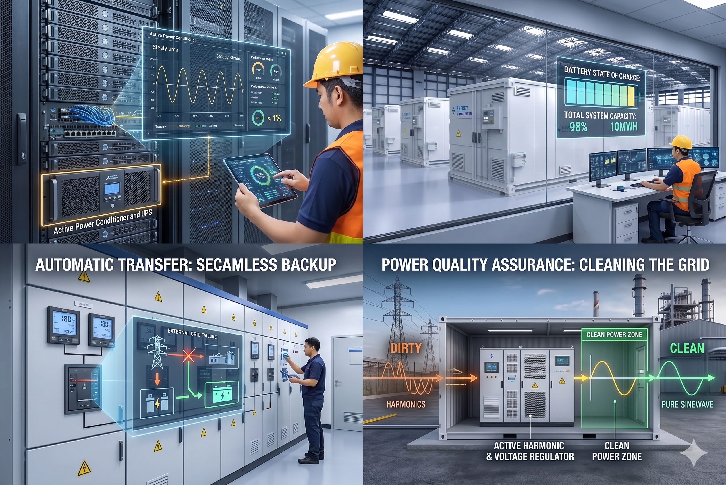 Auditoría energética y monitoreo de calidad de energía realizado por SICE S.A.S